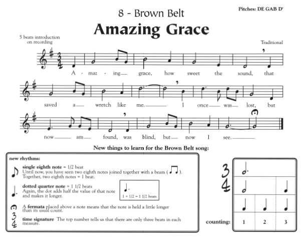Amazing Grace Chart